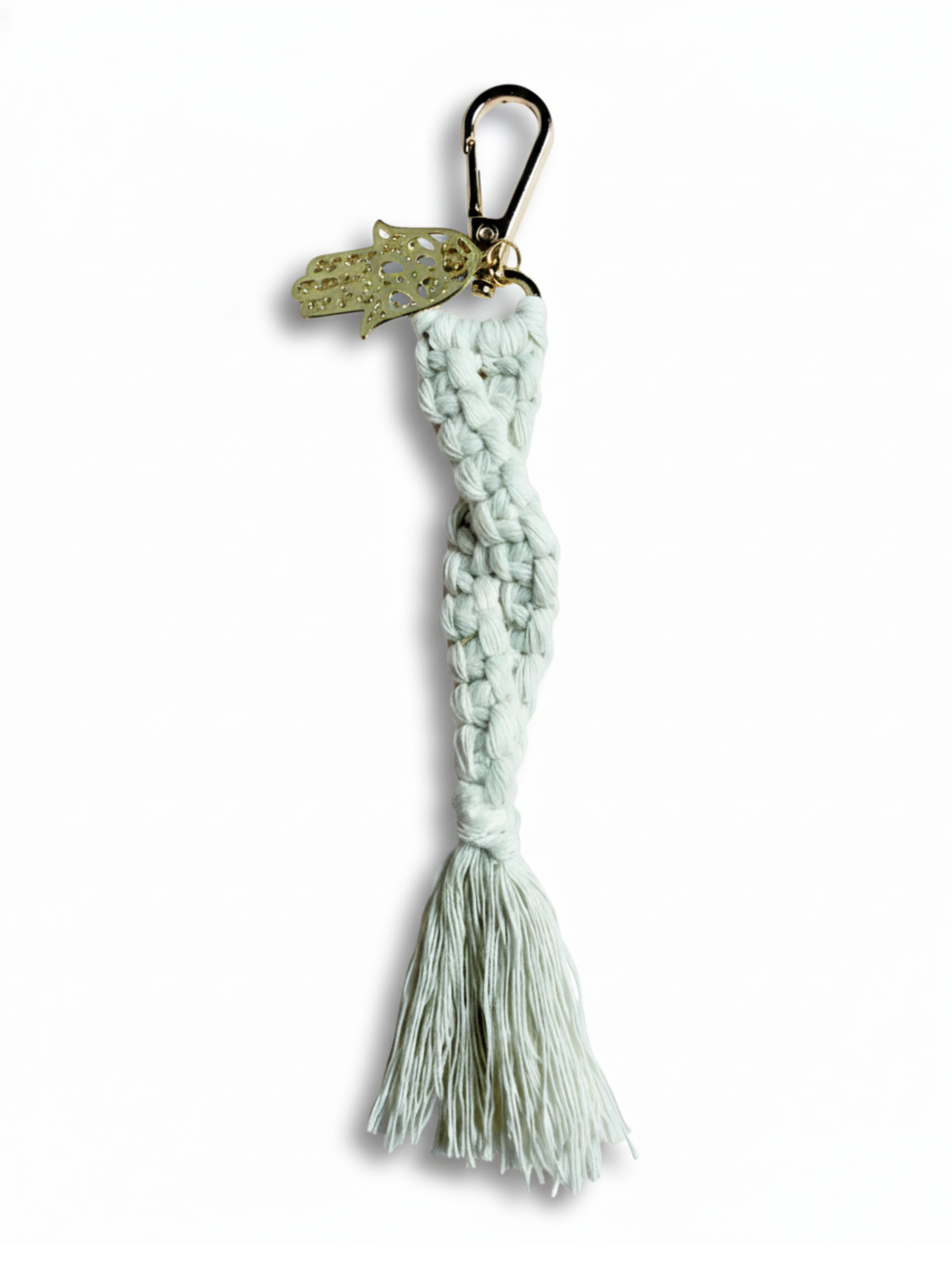 Lucky Chain (Llavero Trenza Blanco)