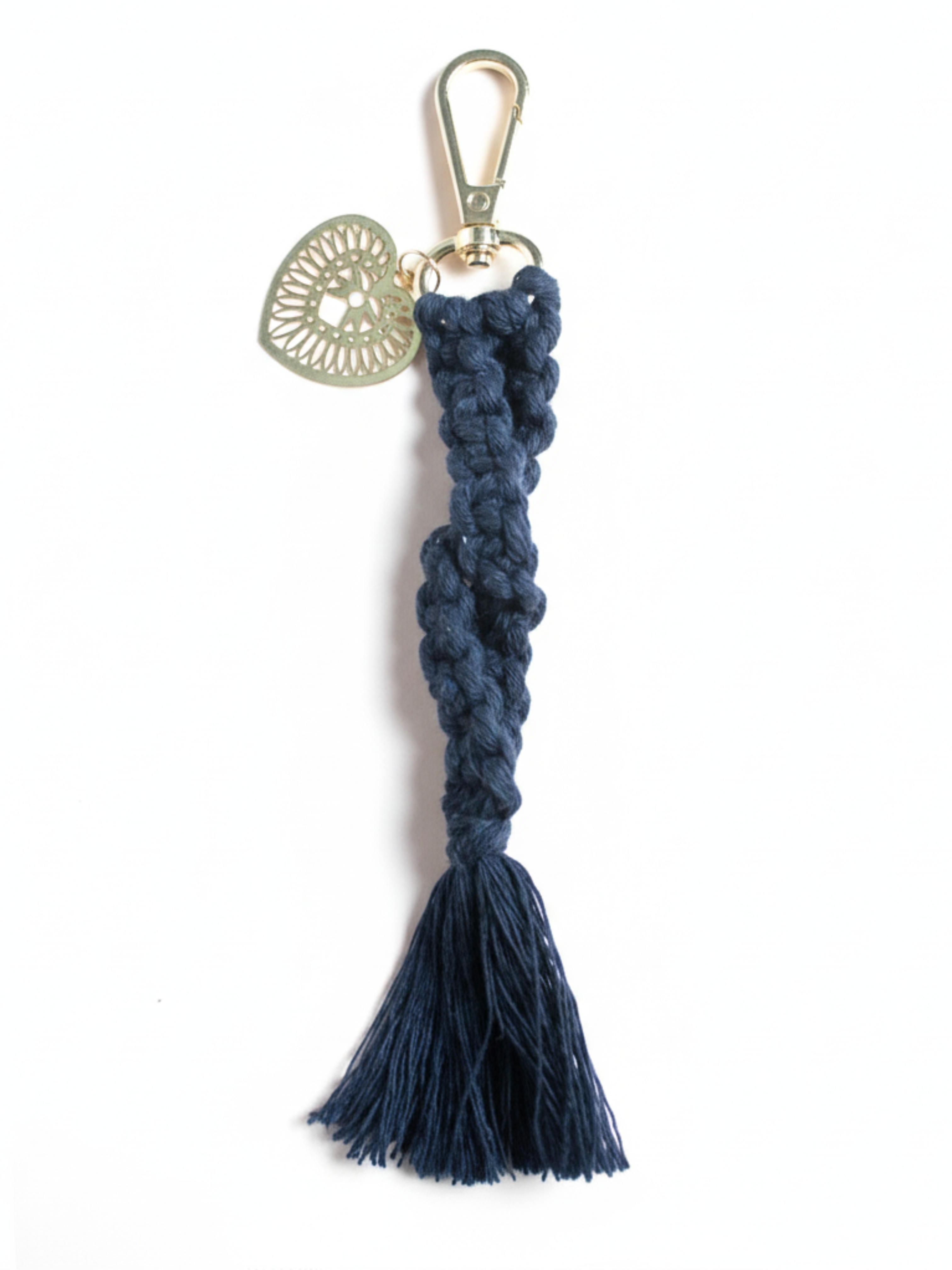 Lucky Chain (Llavero Trenza Azul Navy)