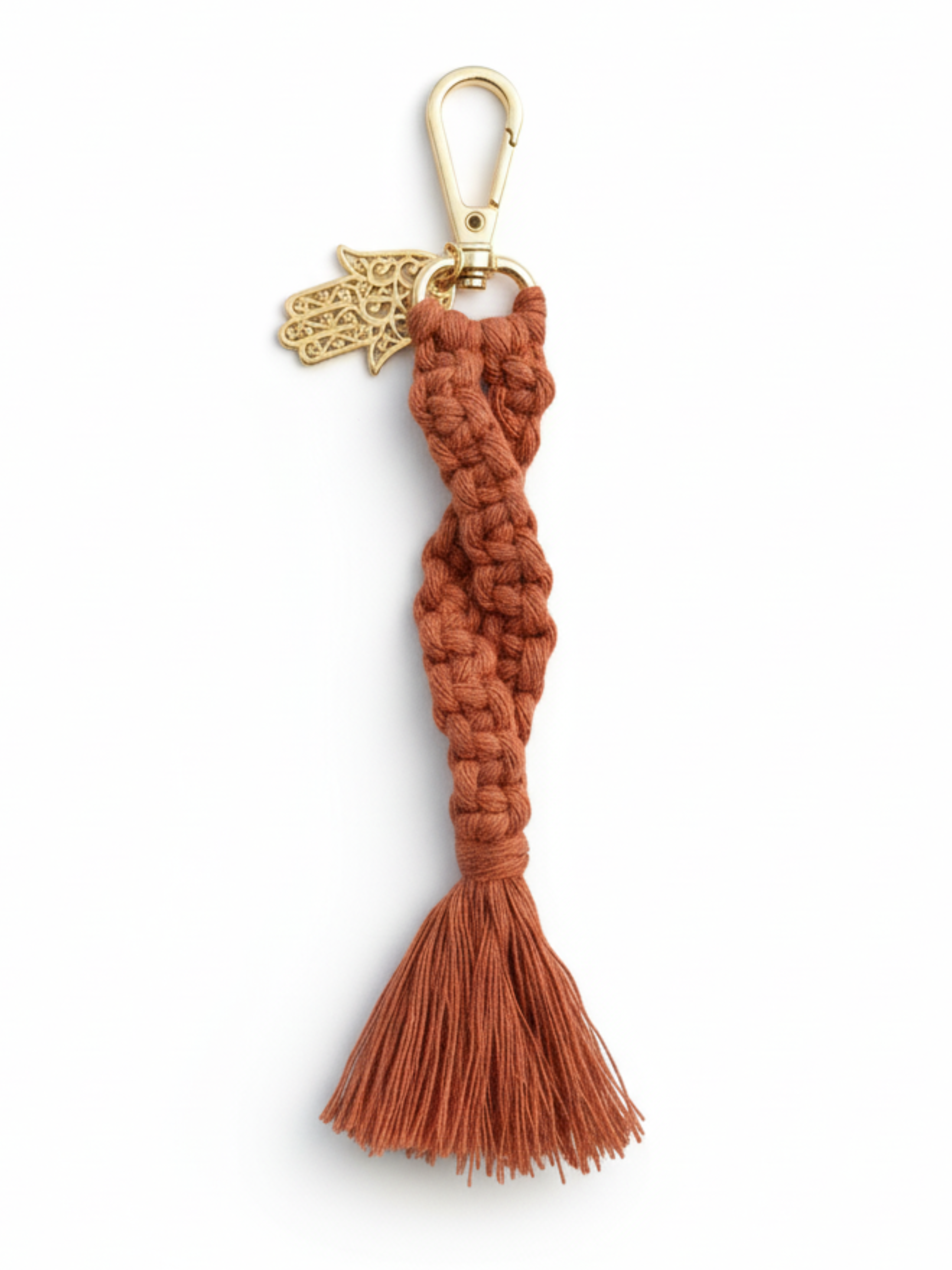 Lucky Chain (Llavero Trenza Coral)
