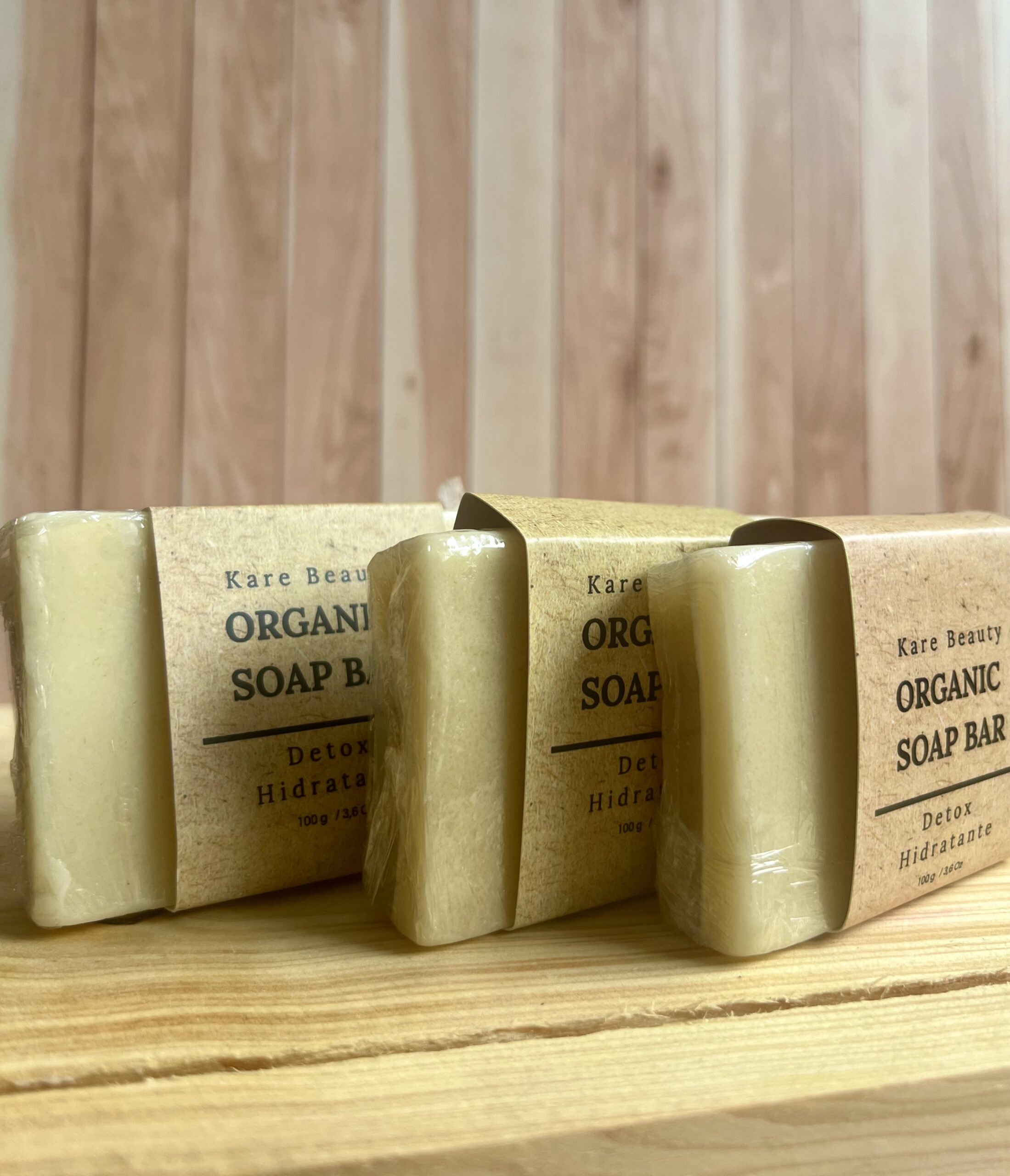 Jabones artesanales aclarantes a base de cascarilla de arroz y miel - Imagen 2